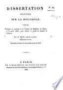 Dissertation inaugurale sur la rougeole, etc