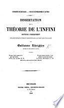 Dissertation sur la théorie de l'infini