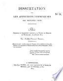 Dissertation sur les affections vermineuses des premières voies