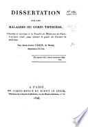 Dissertation sur les maladies du corps thyroïde, etc