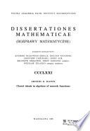 Dissertationes Mathematicae