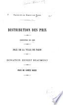 Distribution des prix