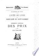Distribution solennelle des prix