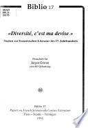 Diversité, c'est ma devise