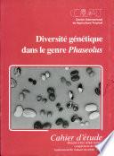 Diversite genetique dans le genre Phaseolus