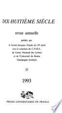 Dix-huitième siècle