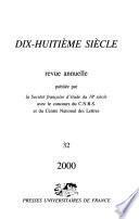 Dix-huitième siècle