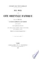 Dix mois à la côte orientale d'Afrique