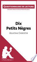 Dix Petits Nègres d'Agatha Christie
