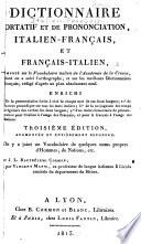 Dizionario portatile e di pronunzia, francese italiano ed italiano francese