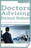 Doctors Advising Doctoral Students