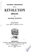 Documens historiques sur la révolution belge