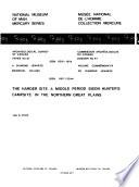 Document D'Enquête Archéologique Du Canada