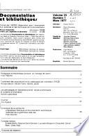Documentation et bibliothèques