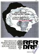Documentation Sur la Recherche Féministe
