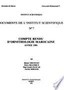 Documents de l'Institut scientifique