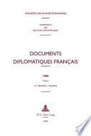 Documents diplomatiques français