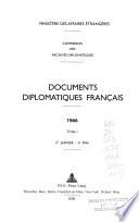 Documents diplomatiques français