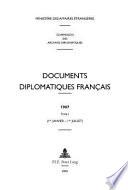 Documents diplomatiques français