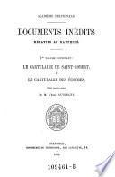 Documents inedits relatifs au Dauphine (publ. par l'Academie delphinale.)