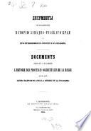 Documents servant à éclaircir l'histoire des provinces occidentales de la Russie ainsi que leurs rapports avec la Russie et la Pologne
