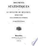 Documents statistiques sur le royaume de Belgique