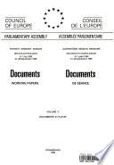 Documents (working Papers) 1990 = Documents de Séance 1990 ; Volume V, Docs. 6110 - 6135.