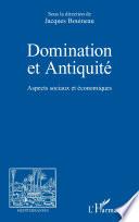 Domination et Antiquité