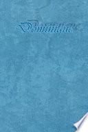 Dominique: Petit Journal Personnel de 121 Pages Lignées Avec Couverture Bleue Avec Un Prénom d'Homme (Garçon): Dominique