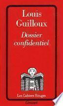 Dossier confidentiel