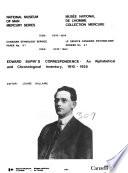 Dossier - Musée National de L'homme, Service Canadien D'ethnologie