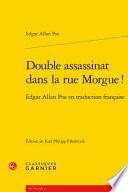 Double assassinat dans la rue Morgue !