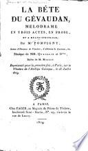 Drames et mélodrames ...