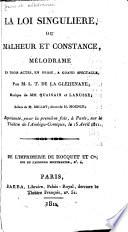 Drames et mélodrames ...