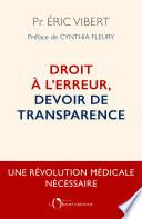 Droit à l'erreur, devoir de transparence