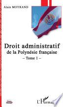 Droit administratif de la Polynésie française
