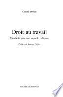 Droit au travail