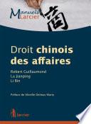 Droit chinois des affaires