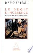 Droit d'ingérence (Le)