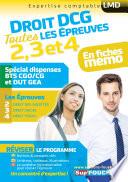 Droit DCG : Toutes les révisions de l'UE 2, 3, 4 - Spécial dispense BTS CG et DUT GEA