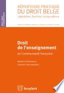 Droit de l'enseignement