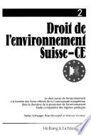 Droit de l'environnement Suisse-CE