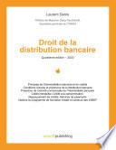 Droit de la distribution bancaire