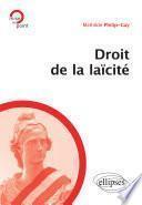 Droit de la laïcité