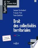 Droit des collectivités territoriales