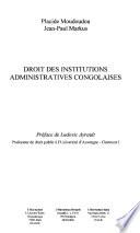 Droit des institutions administratives congolaises