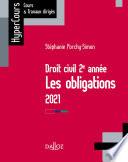 Droit des obligations 2021 - 13e ed.