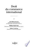 Droit du commerce international
