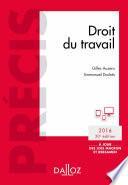 Droit du travail. Édition 2016