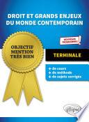 Droit et grands enjeux du monde contemporain - Terminale